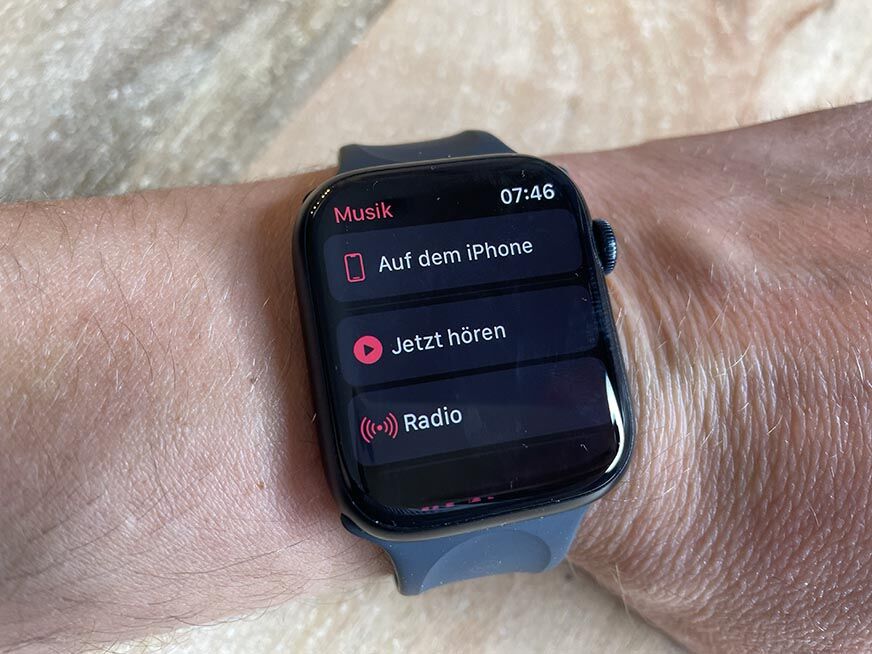 apple watch serie 7 musique